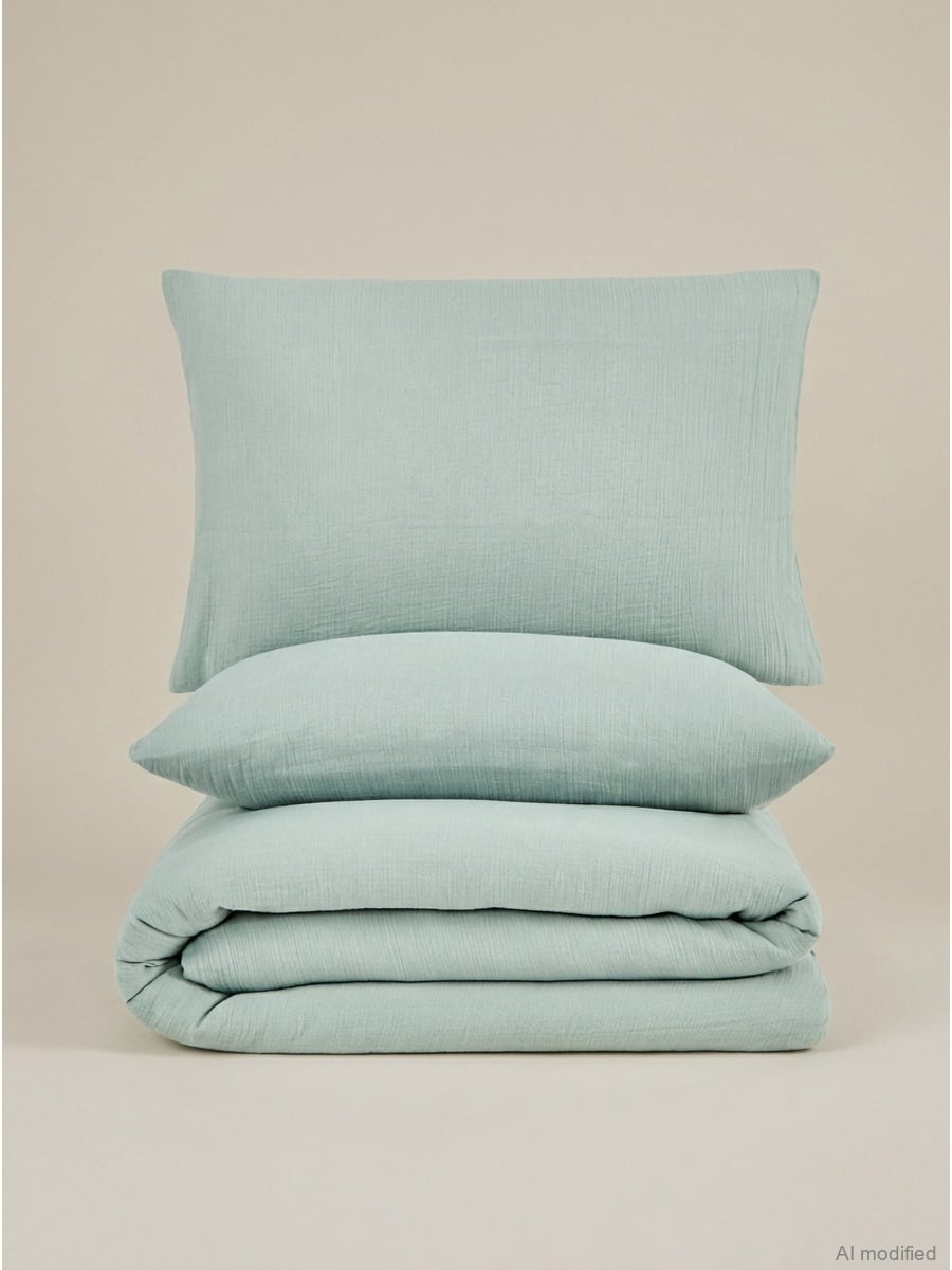 Muslin bedding set, 200x220 cm 3 pieces