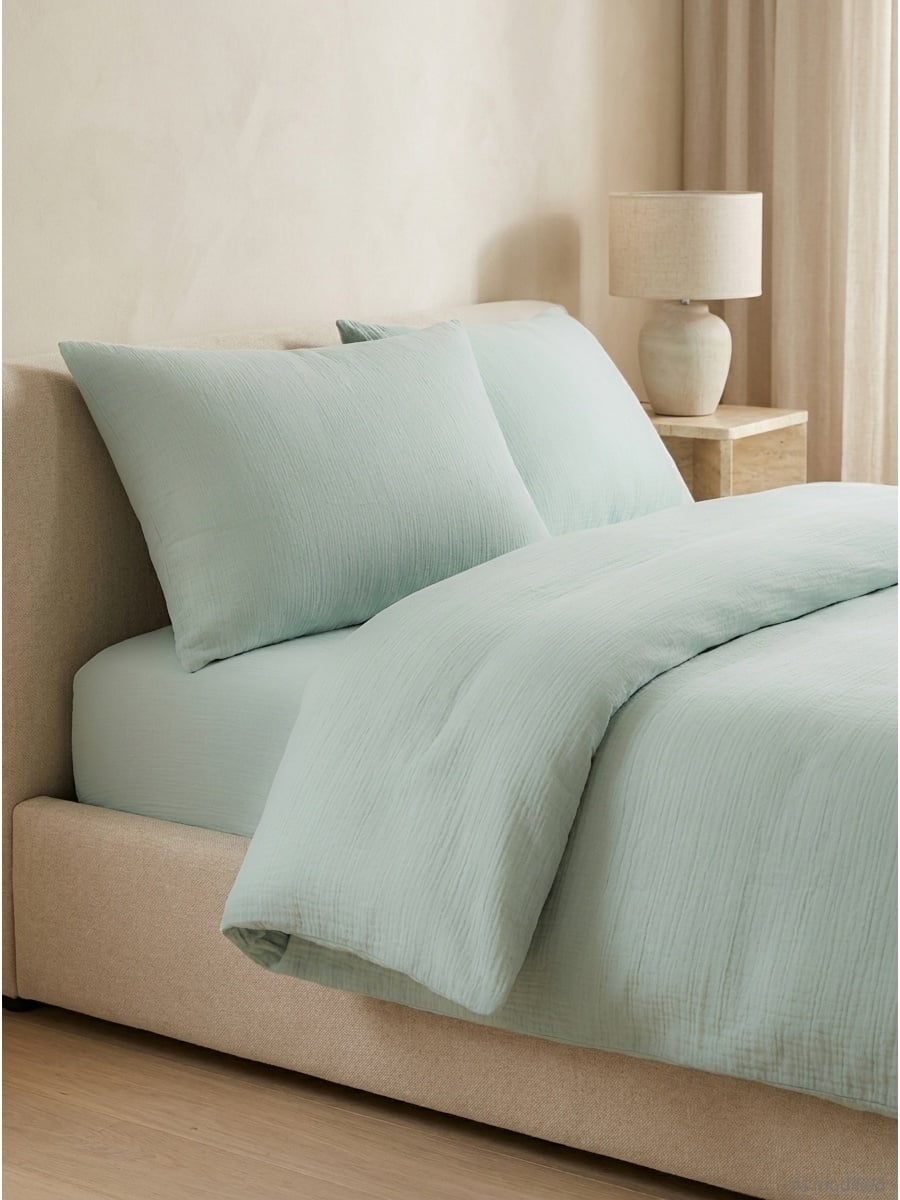 Muslin bedding set, 200x220 cm 3 pieces