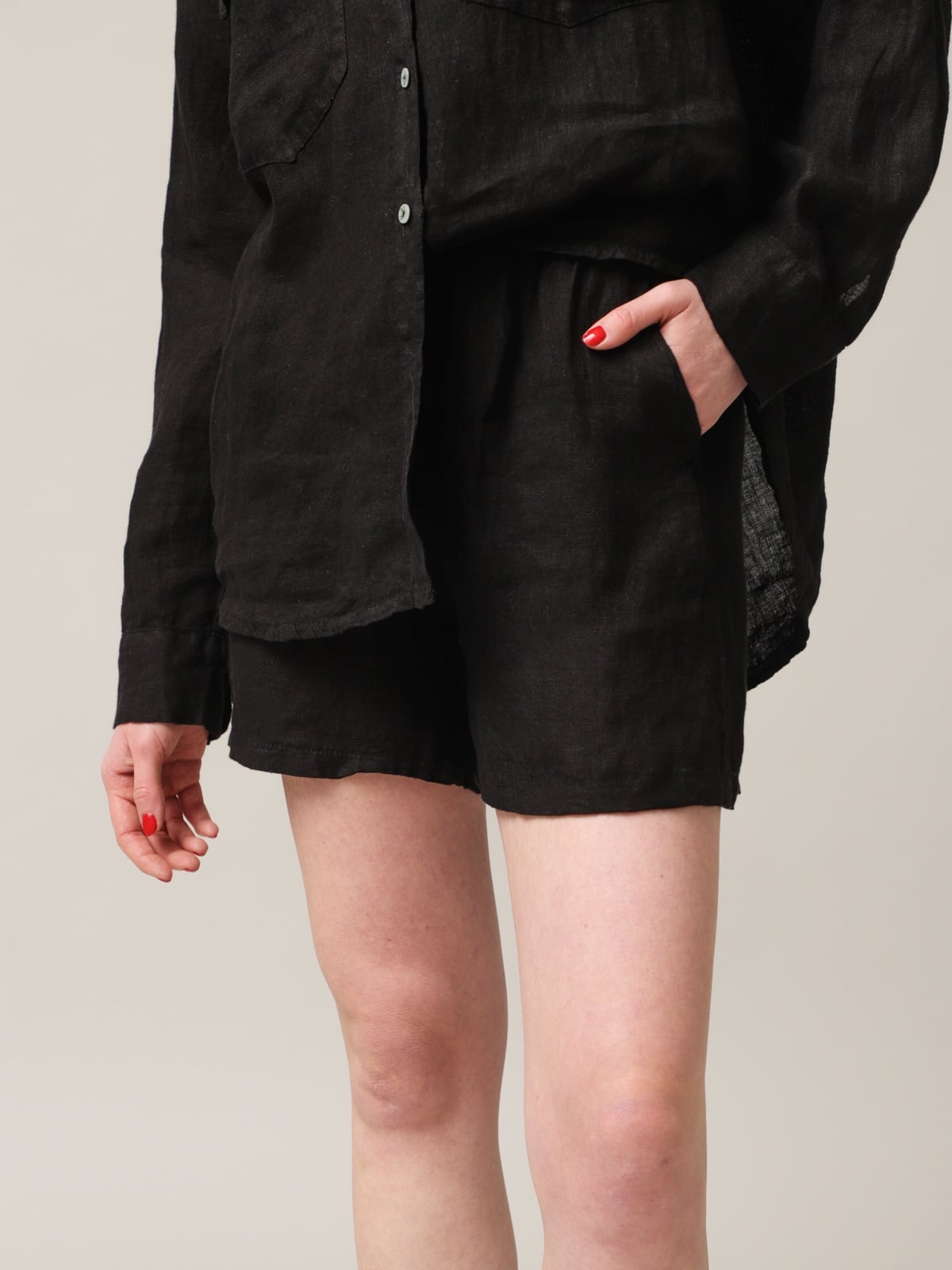Women's shorts, Capsule Collection, 100% linen