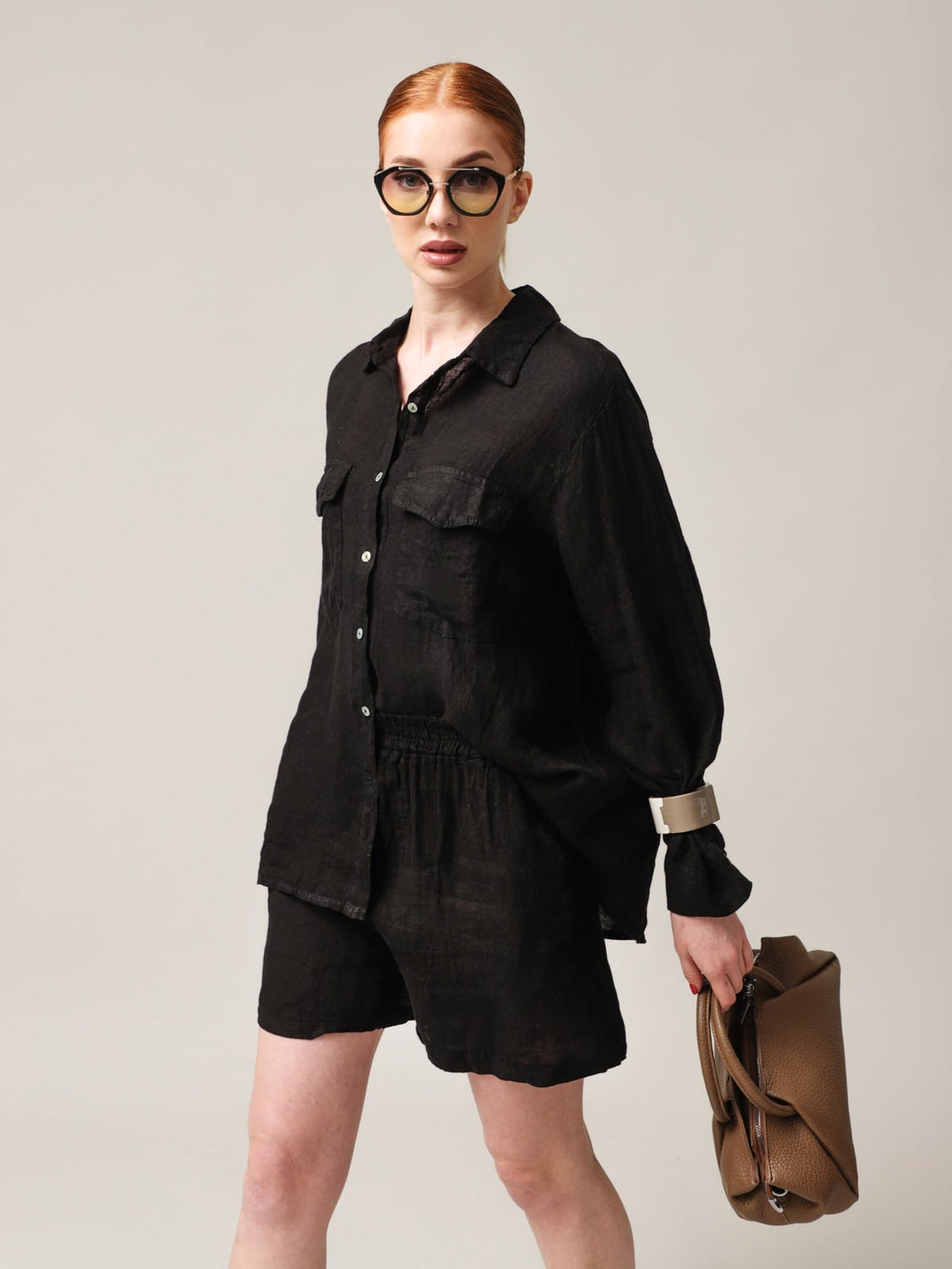 Women's shorts, Capsule Collection, 100% linen