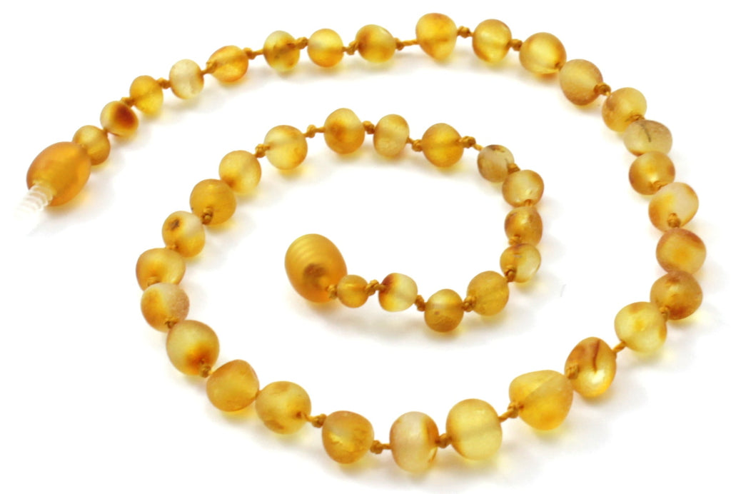 Amber Honey Raw Children Necklace