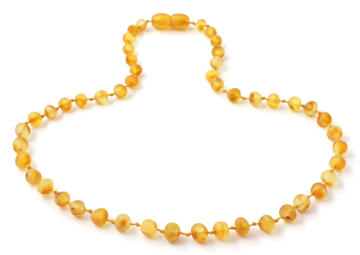Amber Honey Raw Children Necklace
