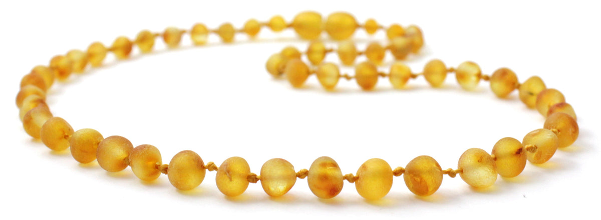 Amber Honey Raw Children Necklace