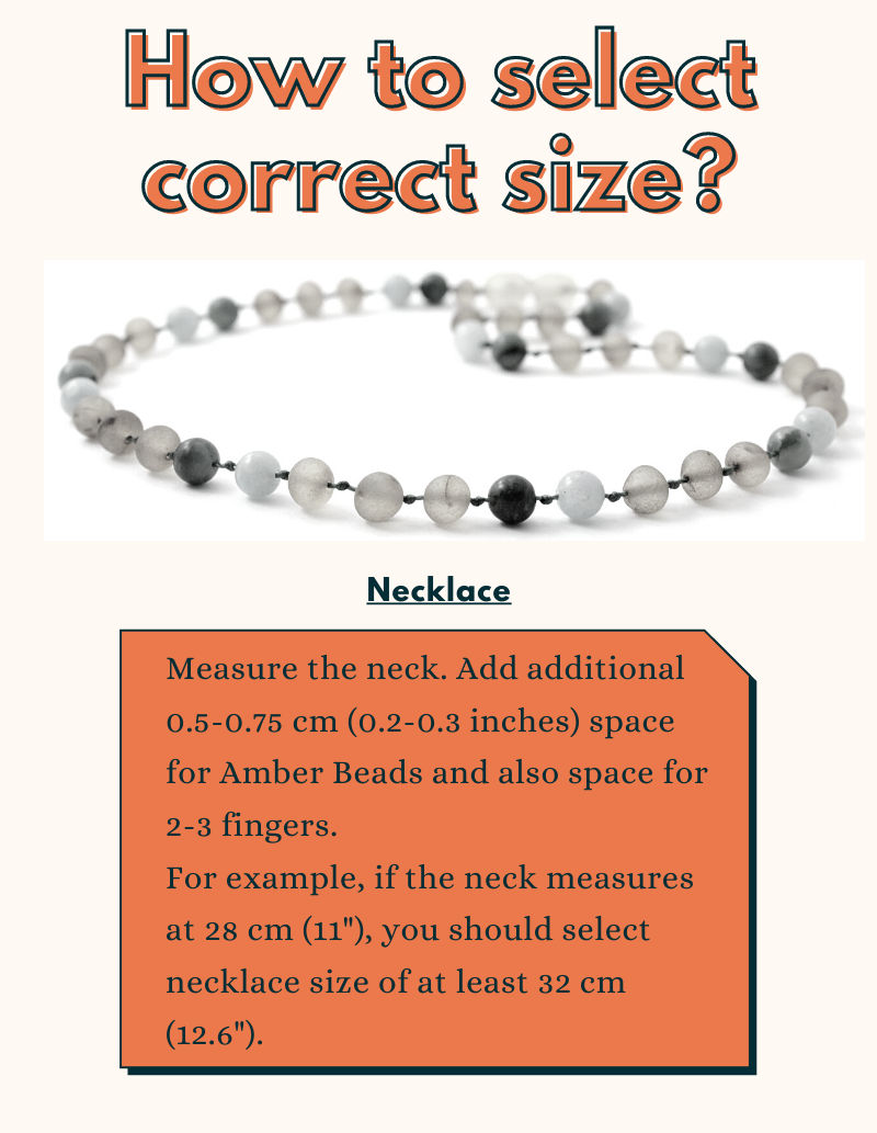 Amber Honey Raw Children Necklace